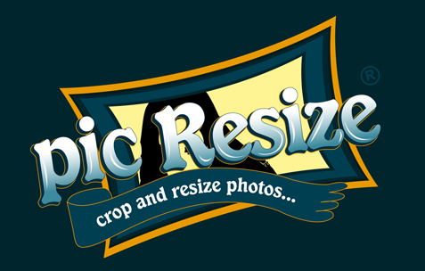 Pic Resize logo design
