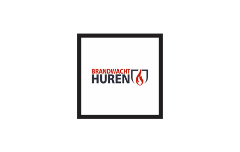 Brandwacht Huren logo and branding