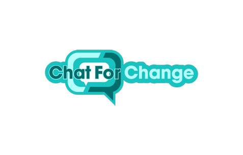 Chat For Change logo and branding