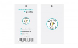 Closet Rehab B Card design