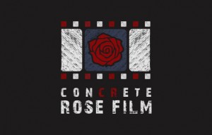 Concrete Rose Film logo and branding