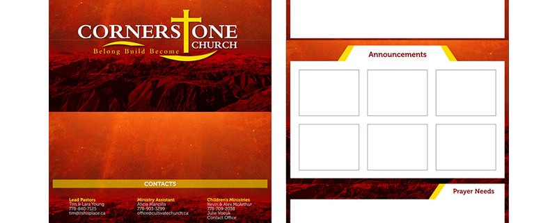 Cornerstone Card design