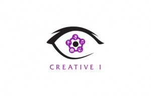 Creative I logo and branding