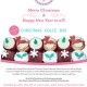 Cupcake flyer design and branding