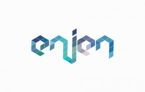 Enjen logo and branding