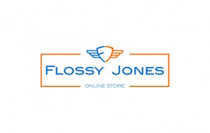 Flossy Jones logo and branding