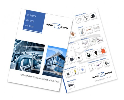 HVAC Brochure design