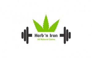 Herb'n Iron logo and branding