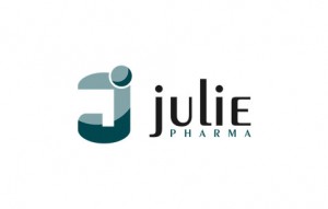 Julie Pharma logo and branding