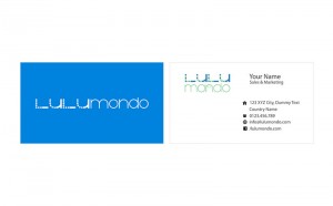 Lulu Mondo B Card design