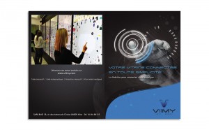 VIIMY Brochure cover design
