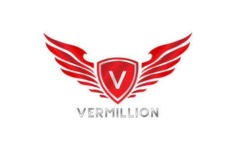 Vermillion Silver logo and branding
